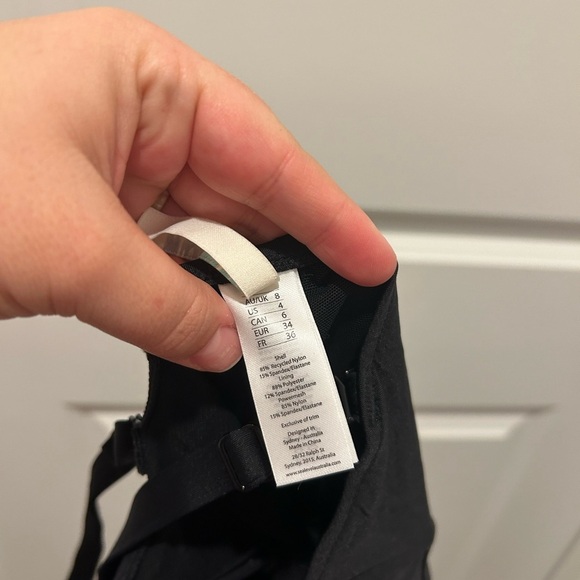 Sea Level Scallop Square Neck Bralette One Piece - Picture 9 of 10